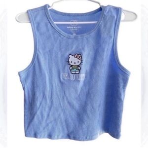 HELLO KITTY Graphic Sleeveless Tank Top Size Large NWT
